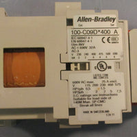 Allen Bradley 100SC09DJ404C Safety Contactor Ser A 600VAC 25A Lot of 2