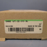 DODGE LFTSC012NL, 2 BOLT FLANGE BEARING 3/4" BORE 124662