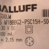 Balluff BCS00LM Proximity Sensor BCS M18BBG2PSC15HS04K 1030VDC (Lot of 2)
