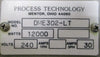 Process Technology DME302-LT Temperature Controller 12000W 240V 30A 3PH DME20