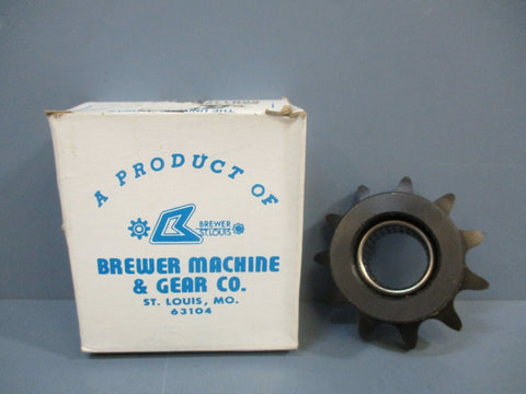 Brewer Machine 60B11F Idler Sprocket 1" Bore Lot of 5