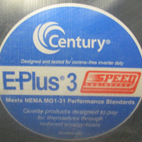 Century EPlus 3 Phase Motor E207M2 2 HP 1180 RPM 184T 11/8" Shaft Dia