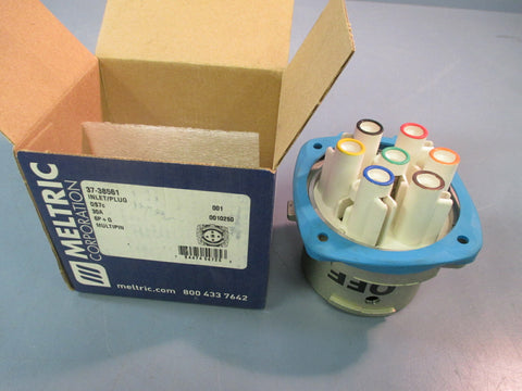 Meltric 3738561 Inlet/Plug Receptacle / Connector 6 POLE, 7 WIRE, 30 A, 600 VAC
