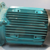 Brook Crompton WU-DA112M-D AC Electric Motor 4.8KW 1720RPM 460V 28mm Shaft Dia