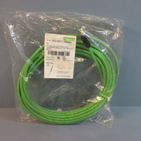 Murr Elektronik 7000-44511-7960800 Ethernet Cable M12 Male 8M 60V 4A NEW