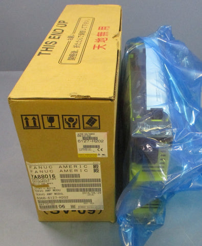 Fanuc aiSV 10/10HV A06B-6127-H202 Servo Amplifier Ser E 565-679V Input, 2.1kW