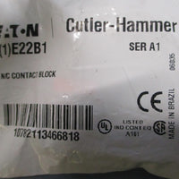 Eaton Cutler Hammer E22VF1C Lever Selector Switch 2 Position