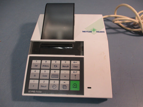 Mettler Toledo Type LCP45 Lab Balance Scale Printer 100120V, 220240V 50/60Hz