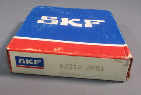 SKF Deep Groove Radial Ball Bearing 62212-2RS1