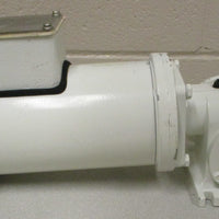 Leeson CM38T17FZ18A Gearmotor K15B 20:1 Ratio 86 RPM 0.25 HP 1/2" Shaft Dia