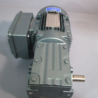 Sew-Eurodrive Gear Motor 0.5HP 3PH 230/460VAC 2/1A 60Hz W30DT71D4