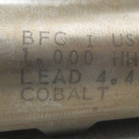 BCF I End Mill Cutter, 1", HH4, OF, LD=4.445 Cobalt, USA