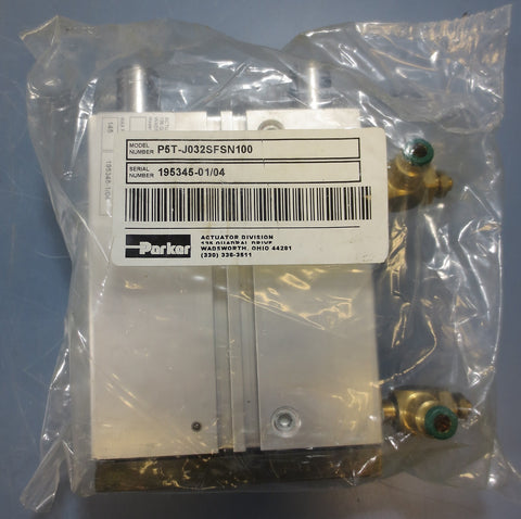 Parker Guided Air Cylinder Slide P5T-J032SFSN100 100 mm Stroke 32 mm Bore