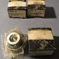 Peer UC202-10 Insert Bearing 5/8" Bore Spherical OD (Lot of 3)