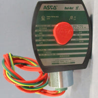 ASCO Red Hat 8262H138 Solenoid Valve 1/4" 10.1W 110/120V 50/60Hz