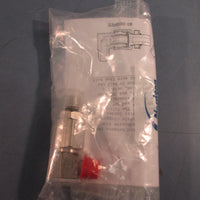 NORDSON 274288 NON HEATED IN LINE FILTER 90 DEG NIB 100 MICRON