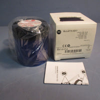 AllenBradley 855TB10TL6 Ser. C Blue Stack Light 120VAC LED 20mA, 7W