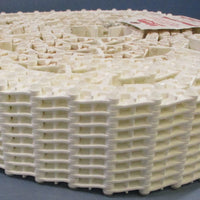 Intralox 900 Series White Conveyor Belt 3.2" W x 19.59' L 10.8" Spacing 220 Rows