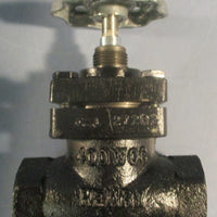 Henry 330G Ammonia Handwheel Globe Shutoff Valve 3/4" FPT Connections