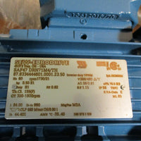 Sew Eurodrive SAF47-DRN71M4/TH Gearmotor 60Hz, IP56, 266/460 TEFC 3PH 1730rpm