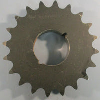 Martin 100BTB20 2517 Single Roller Chain Sprocket 20 Teeth 85/8" Length