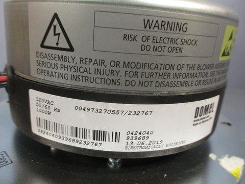 NILFISK BRUSHLESS AC KIT MOTOR 120VAC, 50/60Hz 1000W 4089100807
