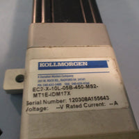 Kollmorgen EC2-X-10L-05B-450-MS2-MT1E-IDM17X Linear Actuator 18" Travel