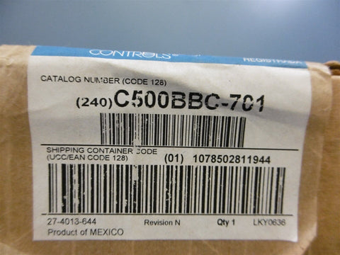 Sealed Refurbished Johnson Controls C500BBC-701 Multiple Zone Controller