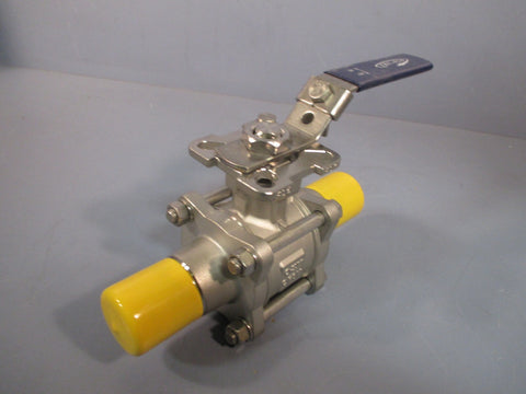 TRUFLO BALL VALVE 316 SST 11/2" 1000 WOG QSM CF8M BA33NFSNEXT1.5