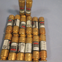 Lot of 14 BUSSMANN Dual Element TimeDelay Current Limiting Fuse RK5 FRNR 41/2