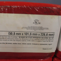 Lot of (5) 3M Fire Barrier Pillows FB249 Small 2 in x 4 in x 9 in 98040054219