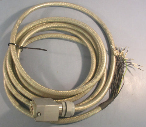 Helukabel YCYJZ Cable 15' Aprx W/ EPIC 10196000 24 Position Male Connector