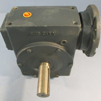 Hub City 022063852 Sgl Reduction Worm Gear Speed Reducer Model 384 60:1 NOS