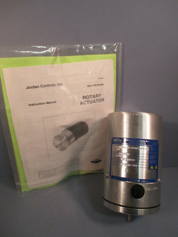Jordan Controls Rotary Actuator SM-1100 Series SM-1160-N-7-3/100-.23/.34 E002