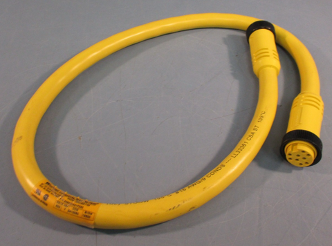 Brad Harrison/Woodhead 339020A01F030 9P MALE FEMALE STIST 3 6/9 AWG PVC CORD