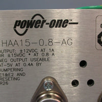 PowerOne A.C. Power Supplies HAA150.8A 12VDC *New Open Box*