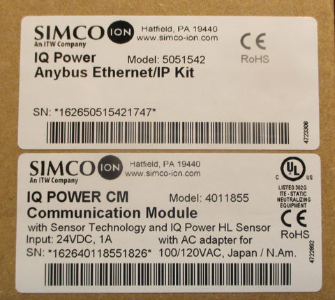 Simco IQ Power Anybus Ethernet/IP Kit IQ Power CM Communication Module 4011855
