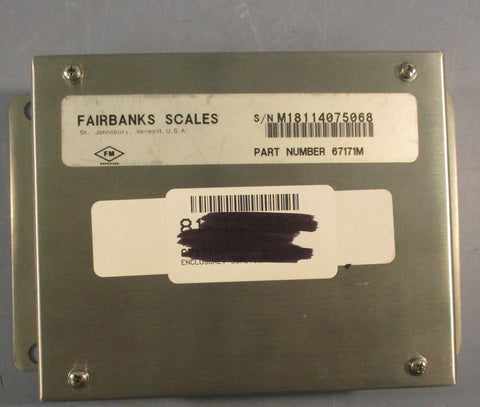 Fairbanks Scales 67171M Junction Box Enclosure 5-1/2" Length 4-1/2" Width