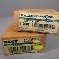 Dodge TaperLock Bushing (Lot of 2) 1610X78 117082