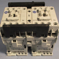 Allen Bradley 104-C23EJ22 IEC Reversing Contactor Assembly 24 VDC 23 A