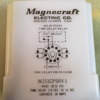 Magnecraft Electirc Co. W211CPSRX-1 Solid State Time Delay Relay 20-32 VDC New