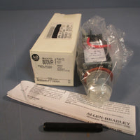 ALLEN BRADLEY SMALL ROUND PILOT LIGHT XFMR 120V Series D 800MRPT16WK