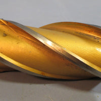 Lot of 2 Niagara 1" 4 Flute 56326 J5 HSCO 2" & 1.75" LOC Used Double End Mill