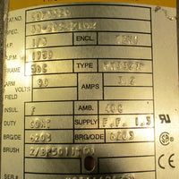 Baldor Direct Current Industrial Motor Cdp3320 1750Rpm 1/3Hp