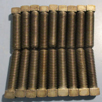 Square Head Screws 2 3/8" Length 1/2" Thread Diameter 1/2" Head size Lot of 18