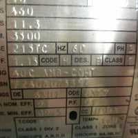 ABB Baldor CECP83771T-4 3-Phase Motor 10HP 3500RPM 460V 1-3/8" Shaft Dia