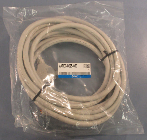 SMC AXT100-DS25-050 F Type Connector Cable 5m Length AXT Series