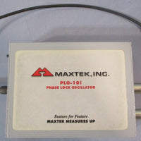 Maxtek PLO10i Phase Lock Oscillator PLO10 PLO10 Made in USA