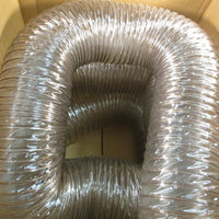 Clear Very Flexible PVC Duct Hose for Dust 6" x 20 ARD Part# 202406002020