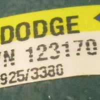 Dodge 123170 2-Bolt Pillow Block Ball Bearing P2B-SC-104S 1-1/4" Bore